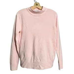Vintage Sag Harbor Pink Acrylic Sweater